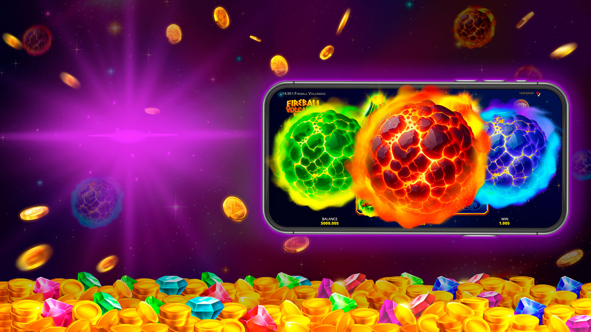 Fireball Volcanoes: Trinity Series™