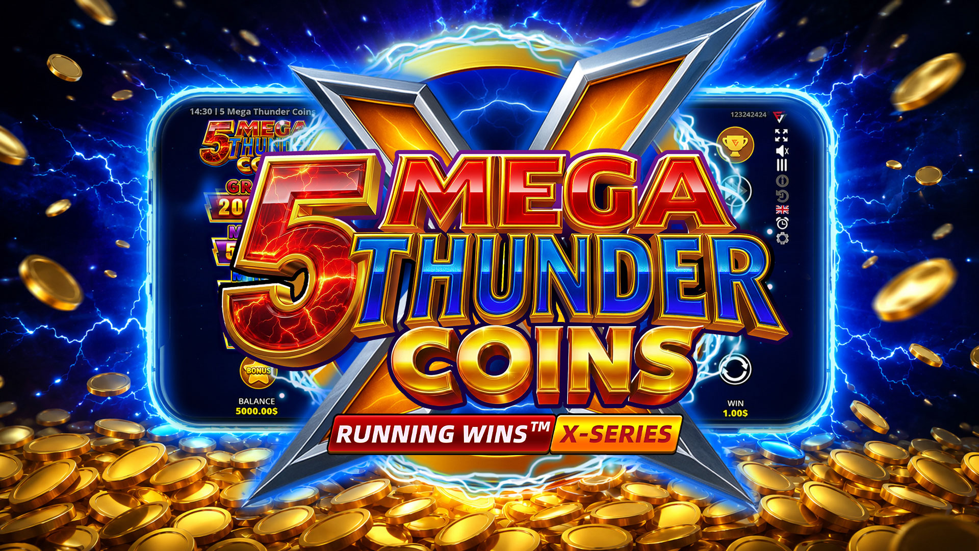 5 Mega Thunder Coins