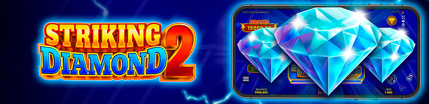 STRIKING DIAMOND 2: RUNNING WINS™: OFFICIALLY RELEASED!
