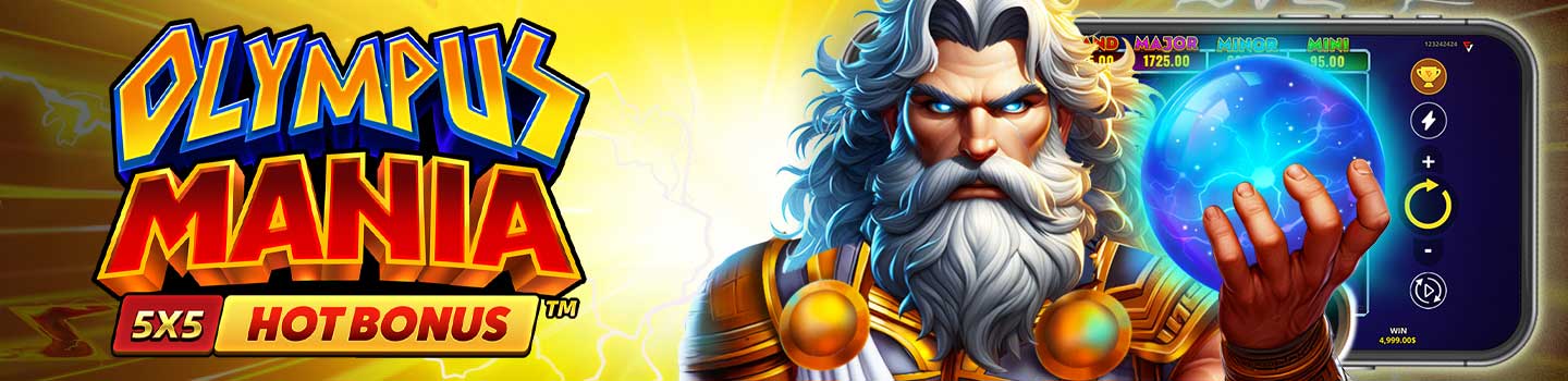OLYMPUS MANIA: HOT BONUS: OFFICIALLY RELEASED!