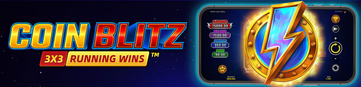 COIN BLITZ: RUNNING WINS™: OFFICIALLY RELEASED!