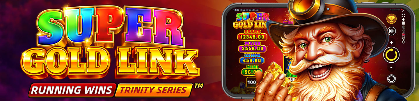 SUPER GOLD LINK RUNNING WINS™:OFFICIALLY RELEASED!