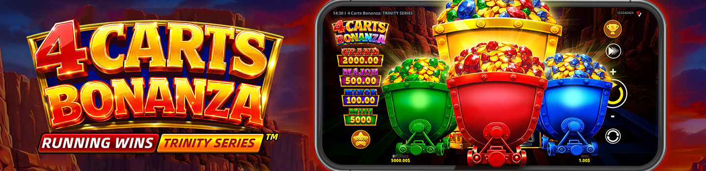 4 CARTS BONANZA: TRINITY SERIES™: OFFICIALLY RELEASED!