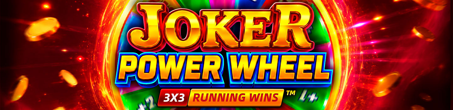 JOKER POWER WHEEL: RUNNING WINS™: OFFICIALLY RELEASED!