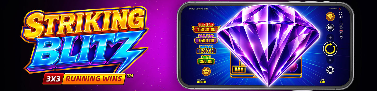 STRIKING BLITZ: RUNNING WINS™: OFFICIALLY RELEASED!