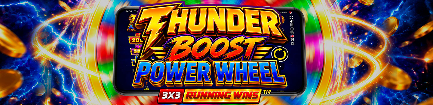 THUNDER BOOST POWER WHEEL RUNNING WINS™: OFFICIALLY RELEASED!