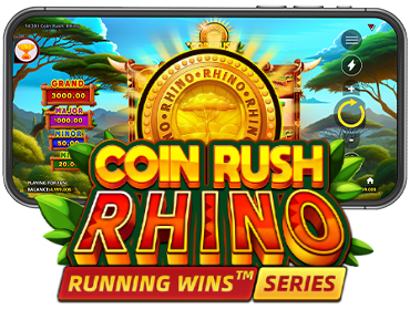 COIN RUSH: RHINO RUNNING WINS™: OFFICIALLY RELEASED!