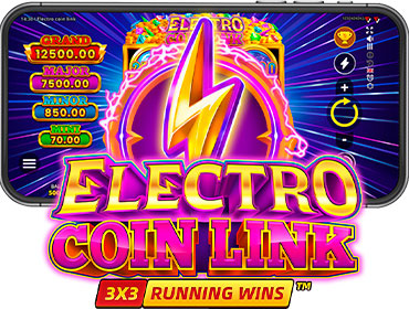ELECTRO COIN LINK: RUNNING WINS™: OFFICIALLY RELEASED!