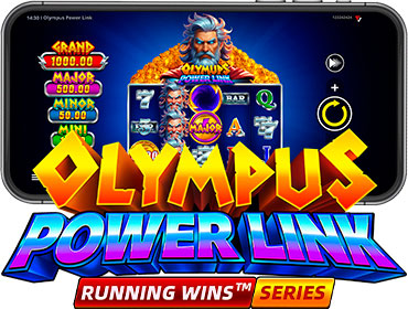 OLYMPUS POWER LINK: RUNNING WINS™: OFFICIALLY RELEASED!