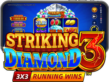 STRIKING DIAMOND 3: RUNNING WINS™: OFFICIALLY RELEASED!