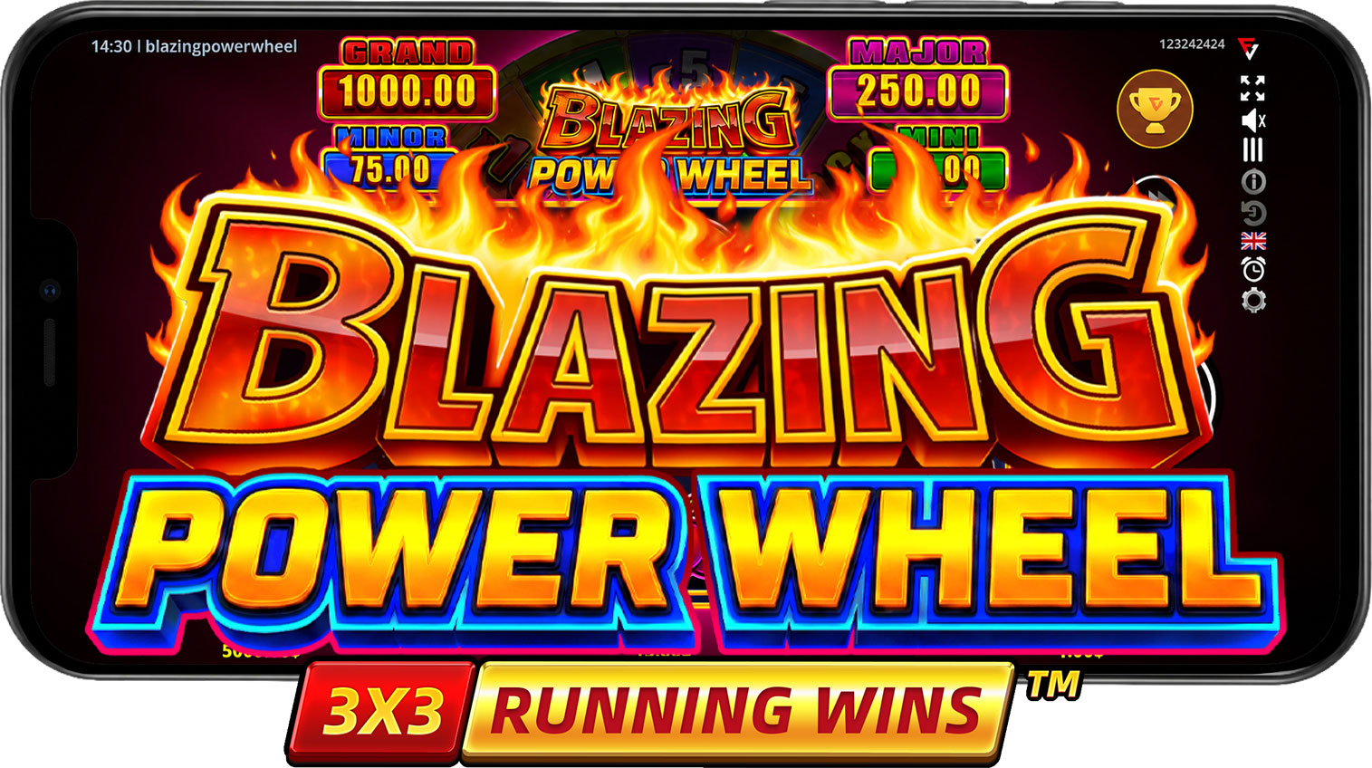 BLAZING POWER WHEEL RUNNING WINS™: OFFICIALLY RELEASED!