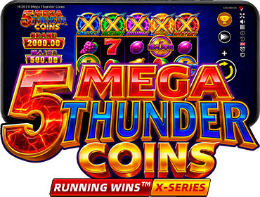 5 MEGA THUNDER COINS RUNNING WINS™: OFFICIALLY RELEASED!