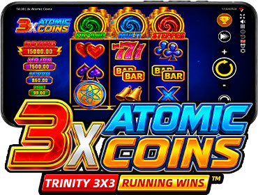 3X ATOMIC COINS: TRINITY RUNNING WINS™: OFFICIALLY RELEASED!